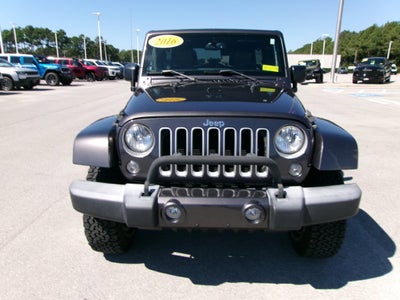 2016 Jeep Wrangler Unlimited Sahara