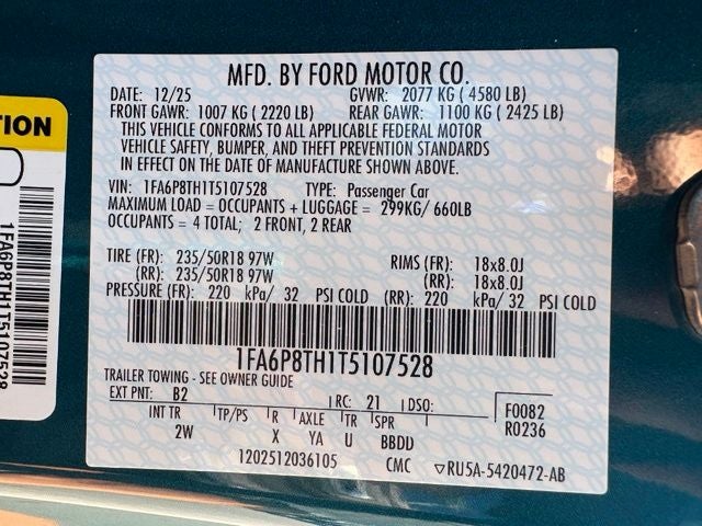 2026 Ford Mustang EcoBoost