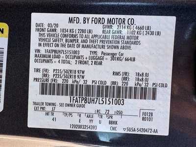 2020 Ford Mustang EcoBoost Premium