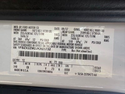 2018 Ford Transit-350 XLT