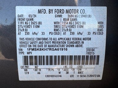 2024 Ford Explorer ST-Line