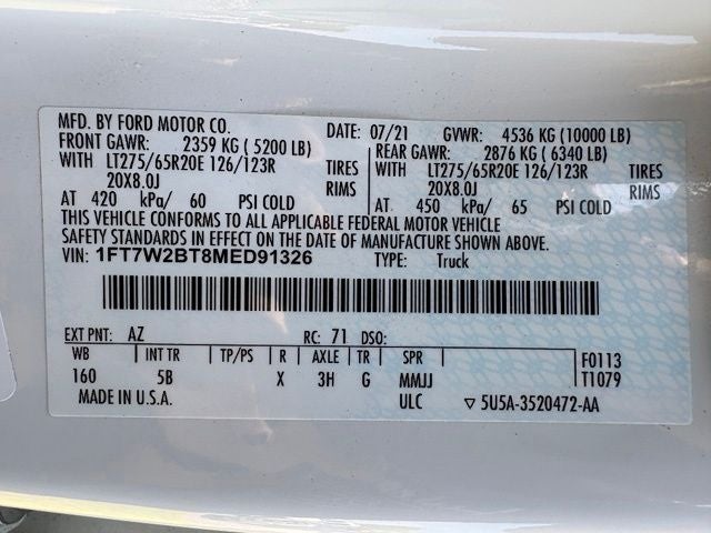2021 Ford F-250SD Lariat