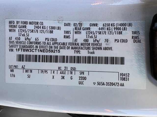 2022 Ford F-350SD Lariat