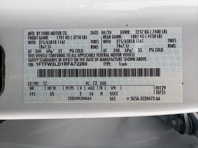 2024 Ford F-150 XLT