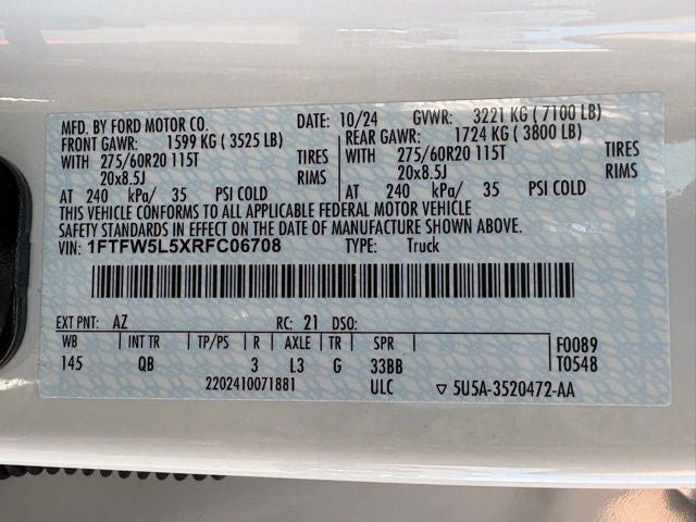 2024 Ford F-150 Lariat