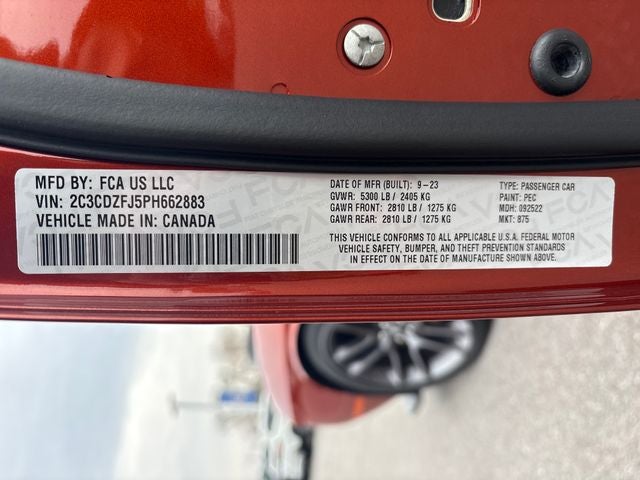 2023 Dodge Challenger R/T Scat Pack