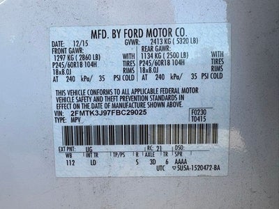 2015 Ford Edge SEL