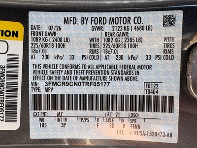 2026 Ford Bronco Sport Outer Banks