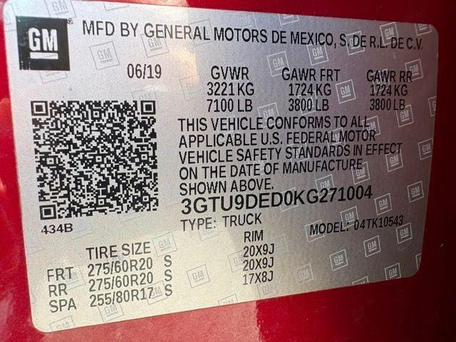 2019 GMC Sierra 1500 SLT