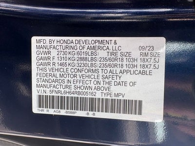 2024 Honda Odyssey EX-L