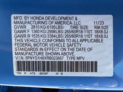2024 Honda Pilot TrailSport