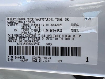 2025 Toyota Tundra SR5