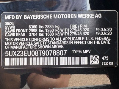 2026 BMW X5 xDrive40i
