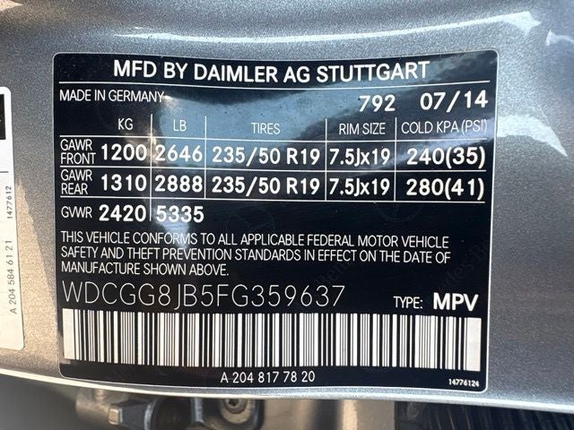 2015 Mercedes-Benz GLK GLK 350 4MATIC®
