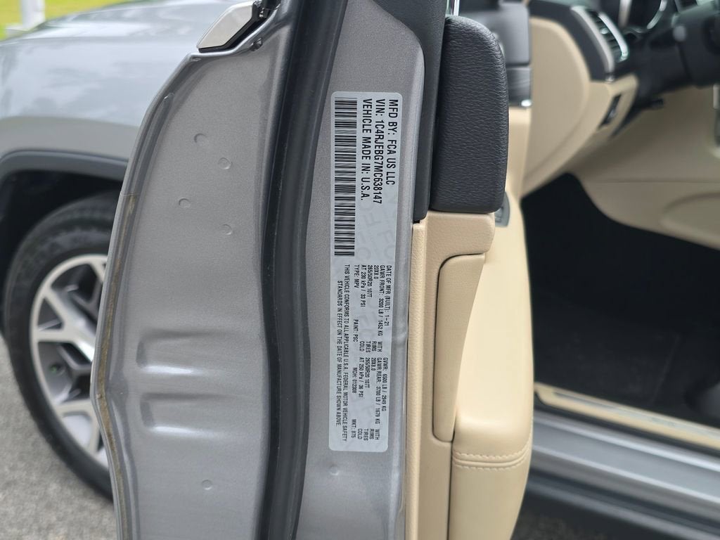 2021 Jeep Grand Cherokee Limited 4x2