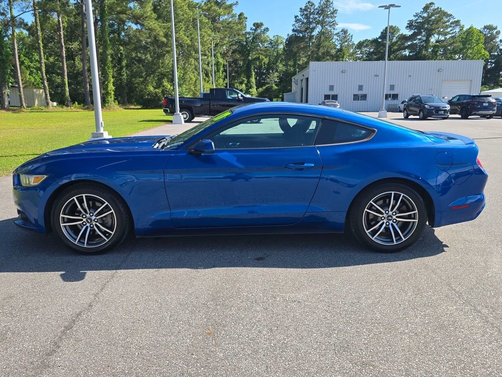 Used 2017 Ford Mustang EcoBoost with VIN 1FA6P8TH1H5305582 for sale in Morehead City, NC