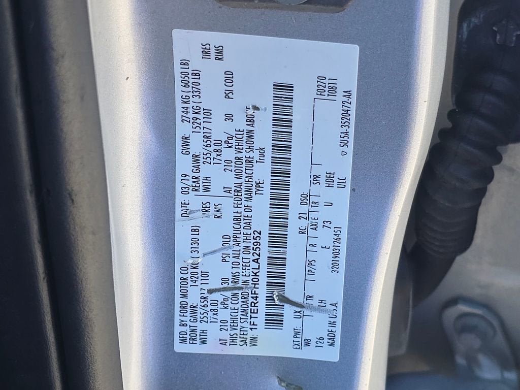 2019 Ford Ranger XL