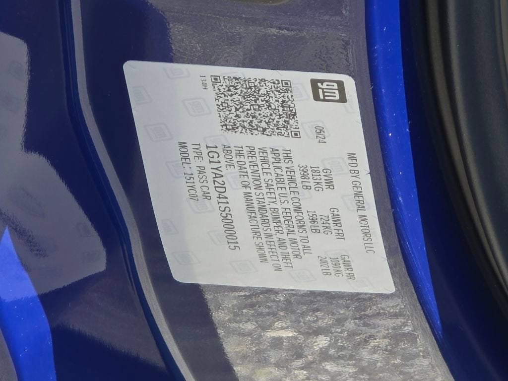 2025 Chevrolet Corvette Stingray 1LT