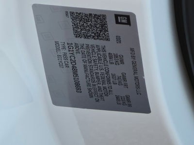 2021 Chevrolet Corvette Stingray 3LT