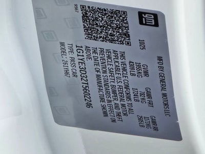 2026 Chevrolet Corvette Z06 2LZ