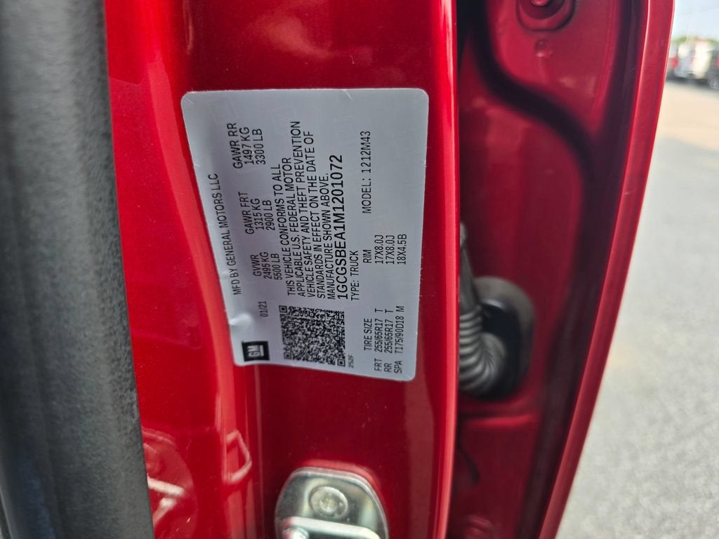 2021 Chevrolet Colorado 2WD Work Truck