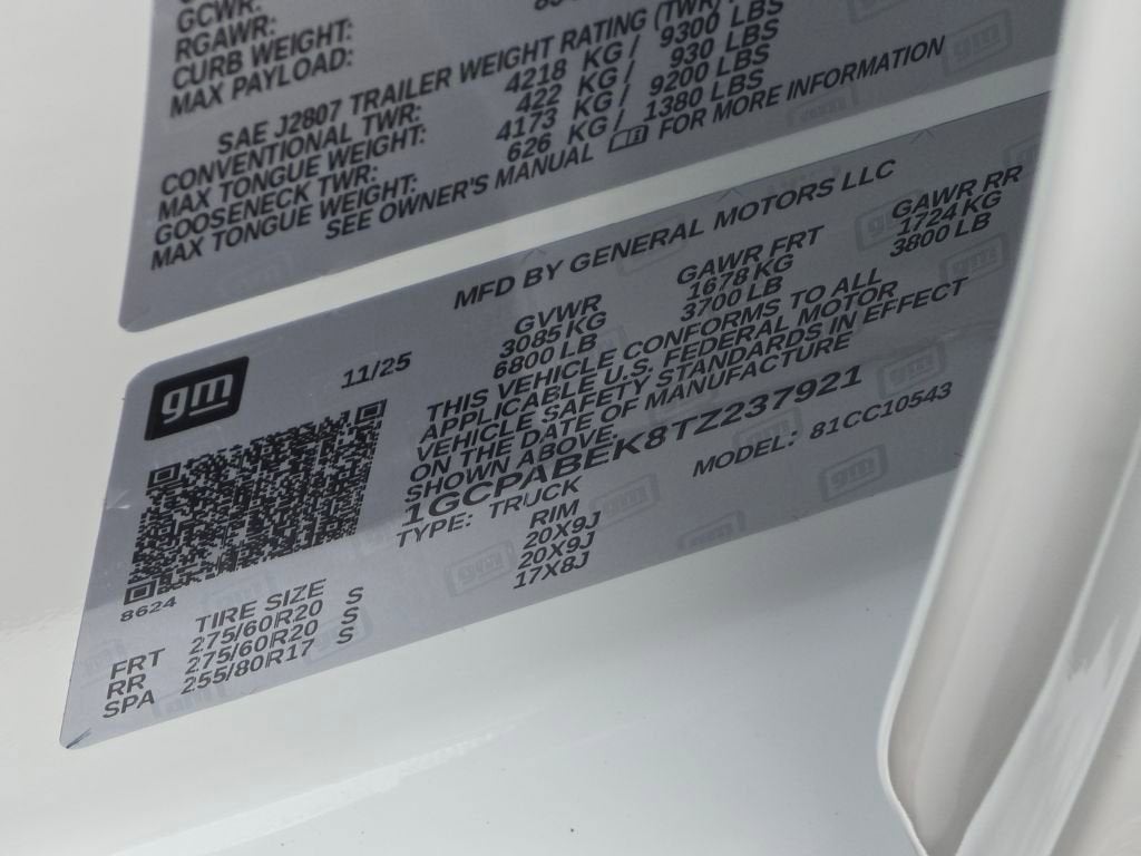 2026 Chevrolet Silverado 1500 Custom