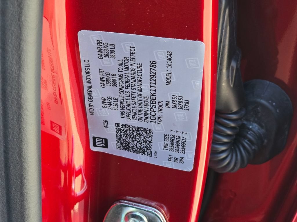 2026 Chevrolet Colorado WT