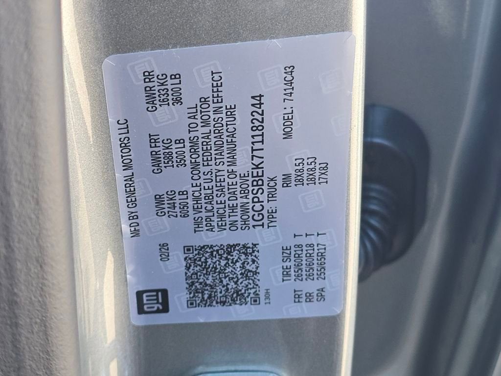 2026 Chevrolet Colorado WT