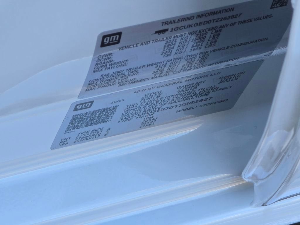 2026 Chevrolet Silverado 1500 LTZ