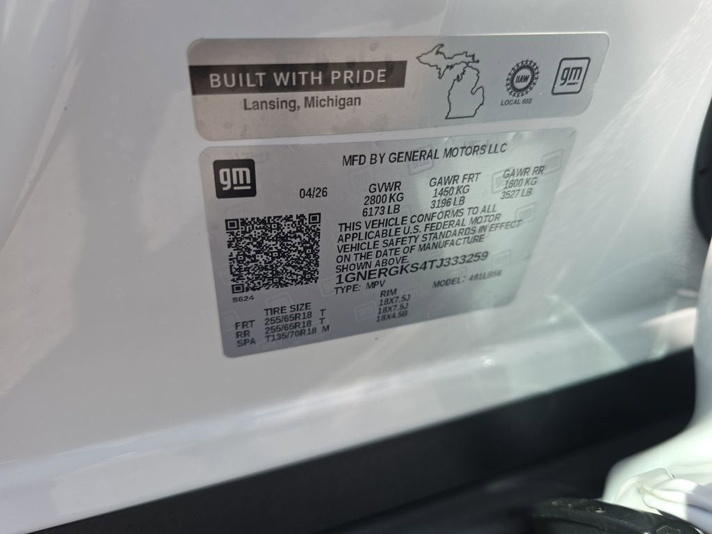 2026 Chevrolet Traverse LT