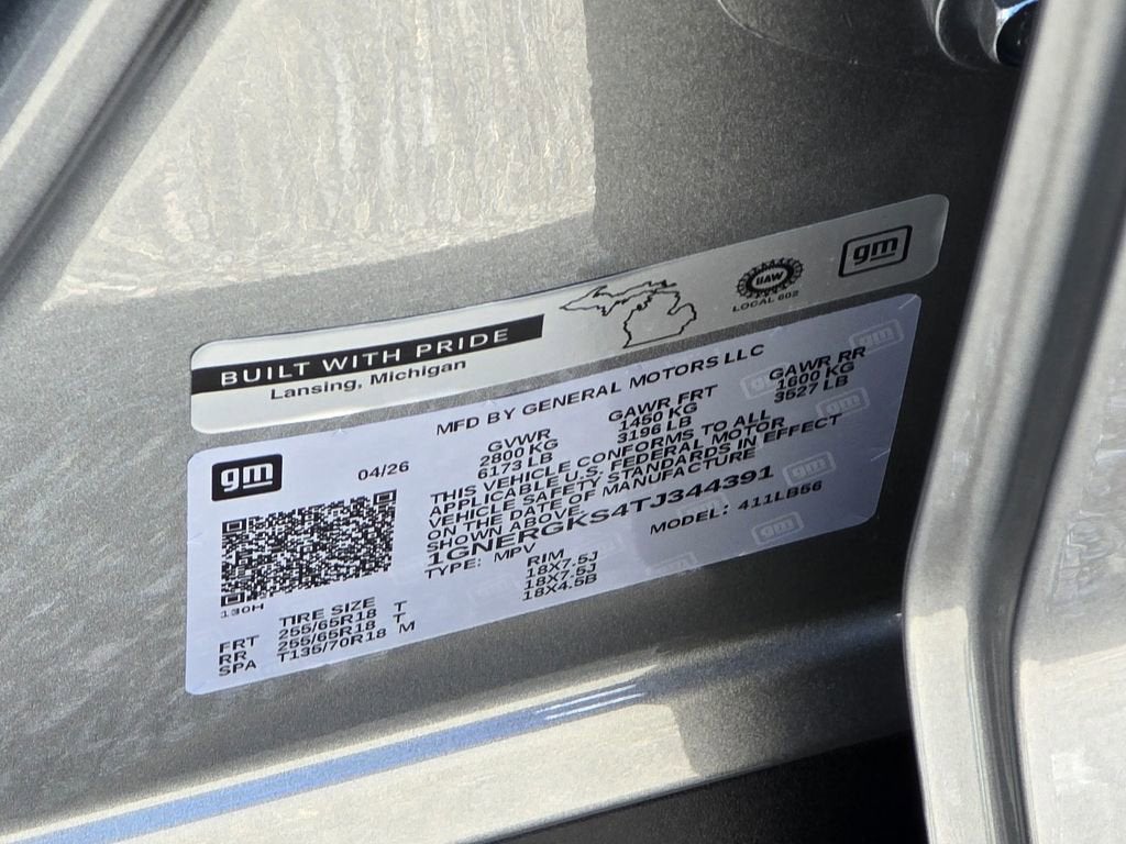 2026 Chevrolet Traverse LT
