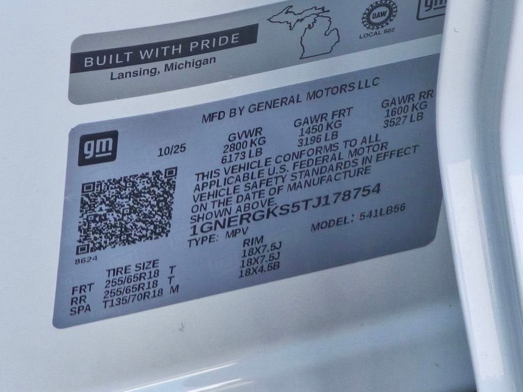 2026 Chevrolet Traverse LT