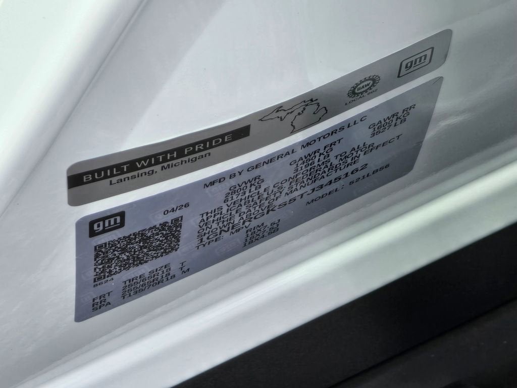2026 Chevrolet Traverse LT