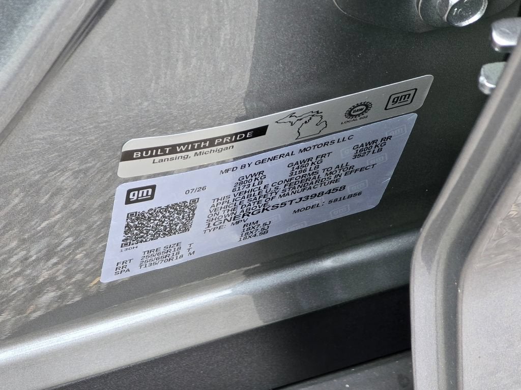 2026 Chevrolet Traverse LT