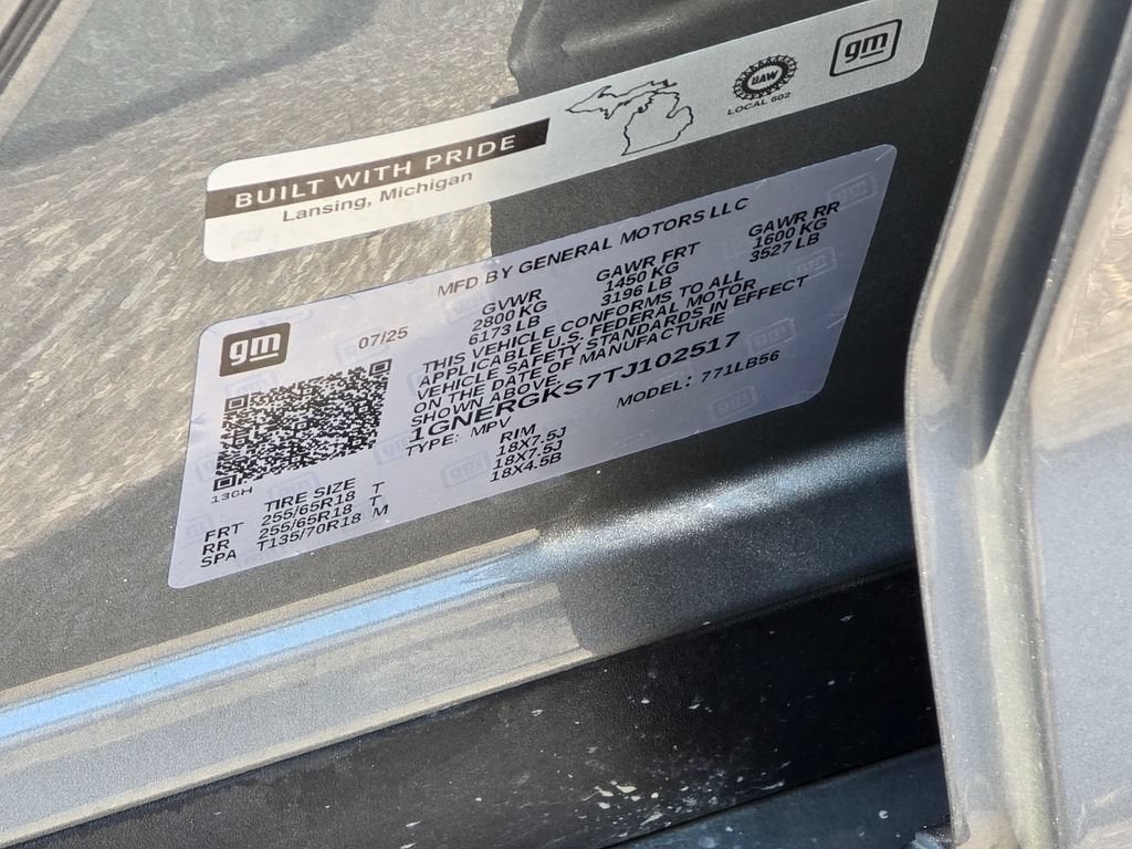 2026 Chevrolet Traverse LT