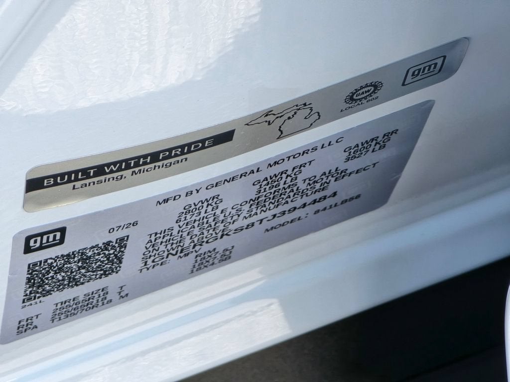 2026 Chevrolet Traverse LT