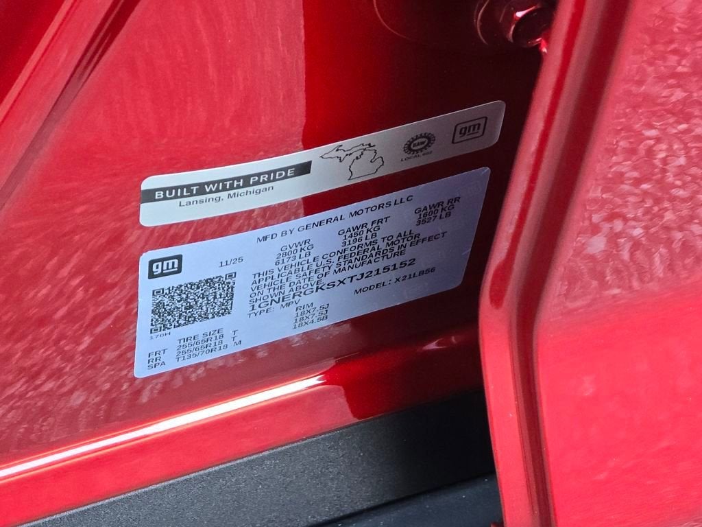 2026 Chevrolet Traverse LT