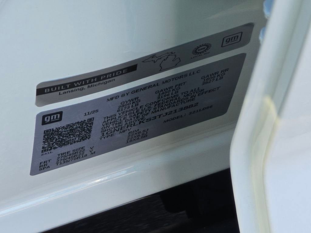 2026 Chevrolet Traverse RS