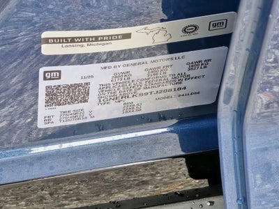 2026 Chevrolet Traverse RS