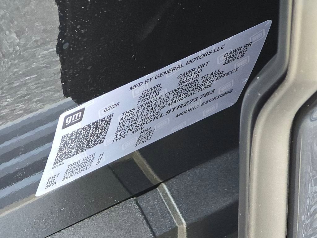 2026 Chevrolet Suburban High Country