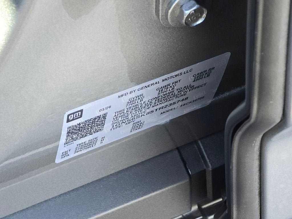 2026 Chevrolet Tahoe Premier