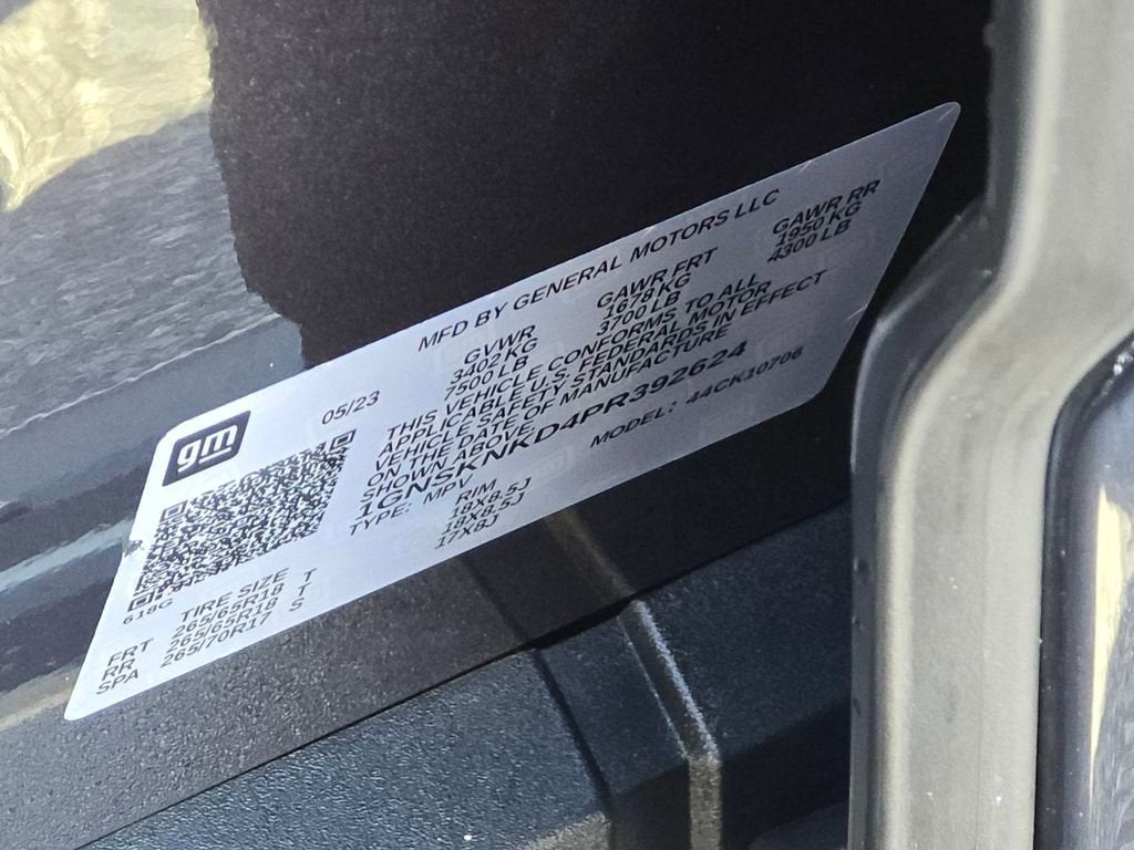 2023 Chevrolet Tahoe LT