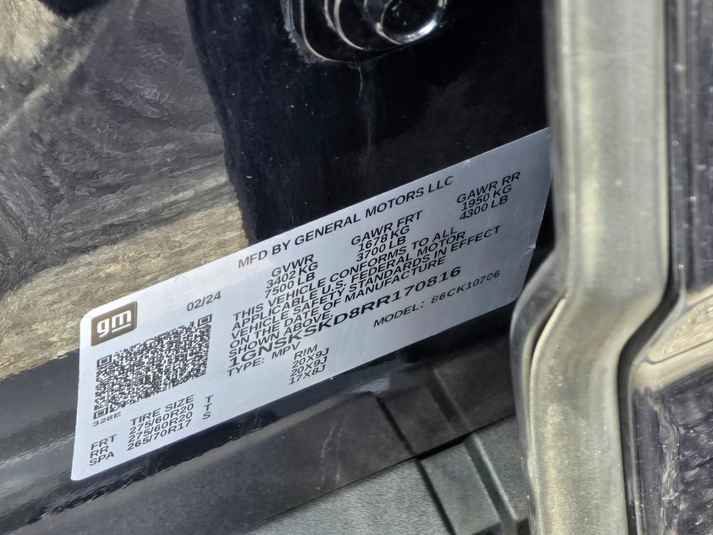2024 Chevrolet Tahoe Premier