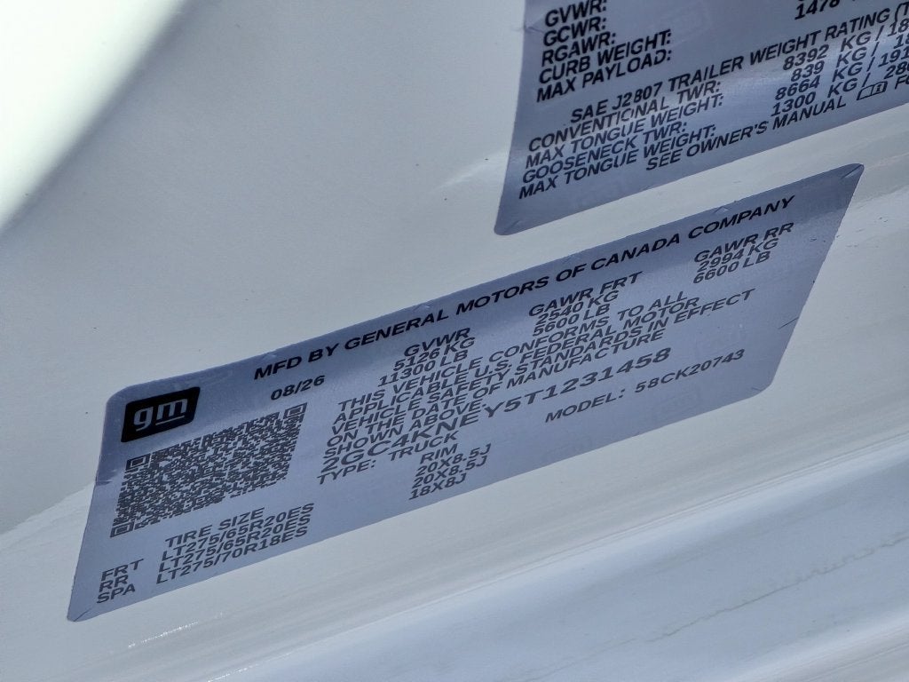 2026 Chevrolet Silverado 2500 HD LT