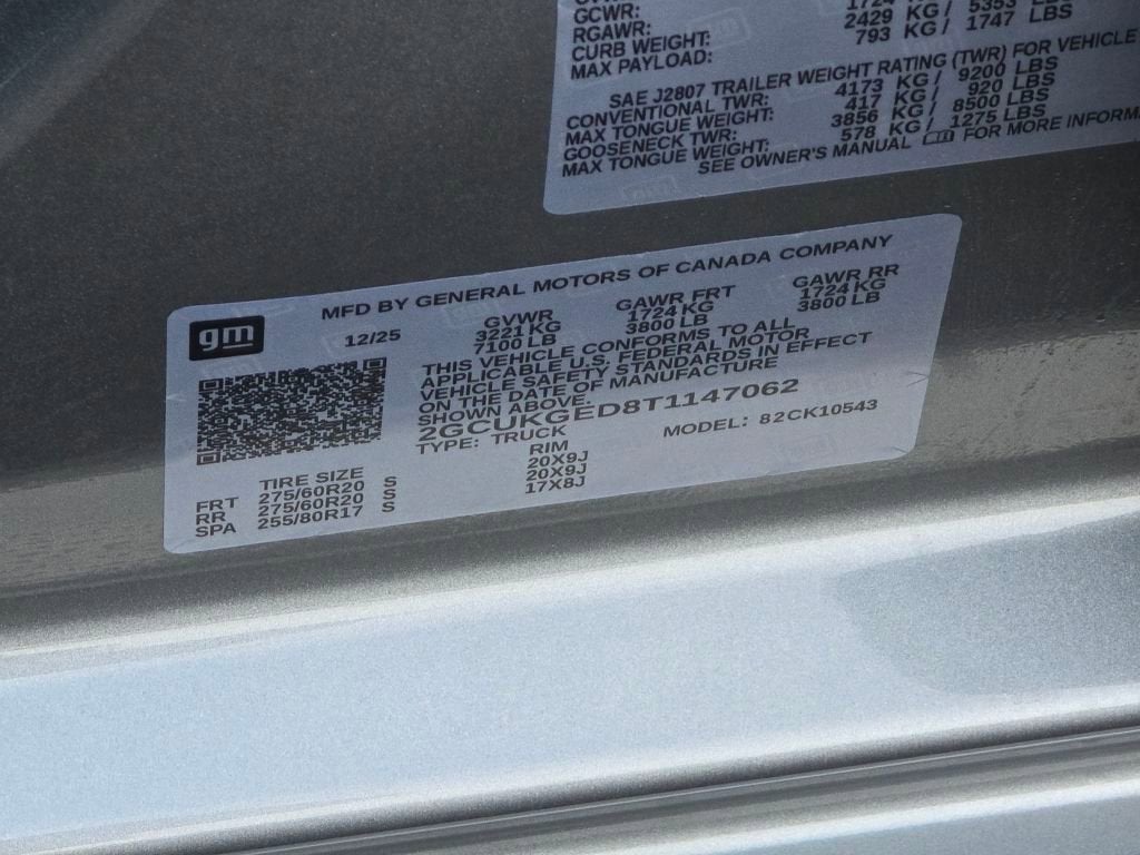 2026 Chevrolet Silverado 1500 LTZ