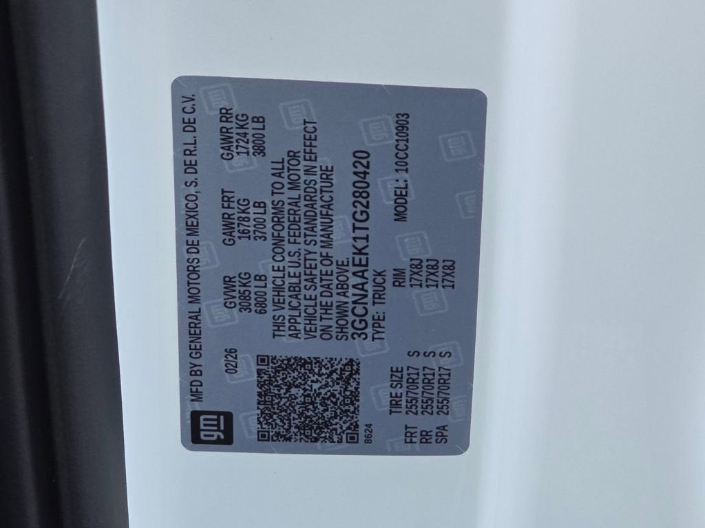 2026 Chevrolet Silverado 1500 WT