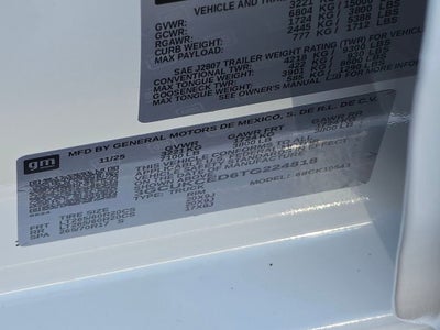 2026 Chevrolet Silverado 1500 Custom Trail Boss