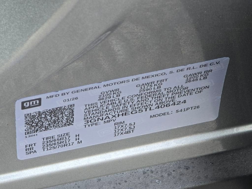 2026 Chevrolet Equinox LT