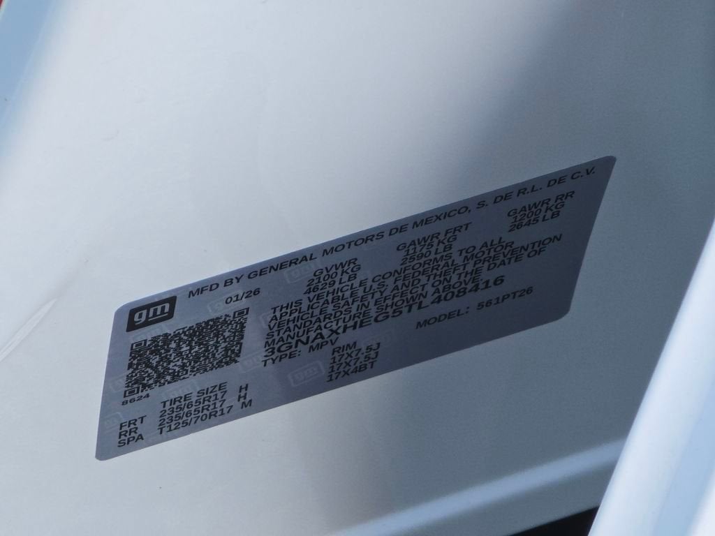 2026 Chevrolet Equinox LT