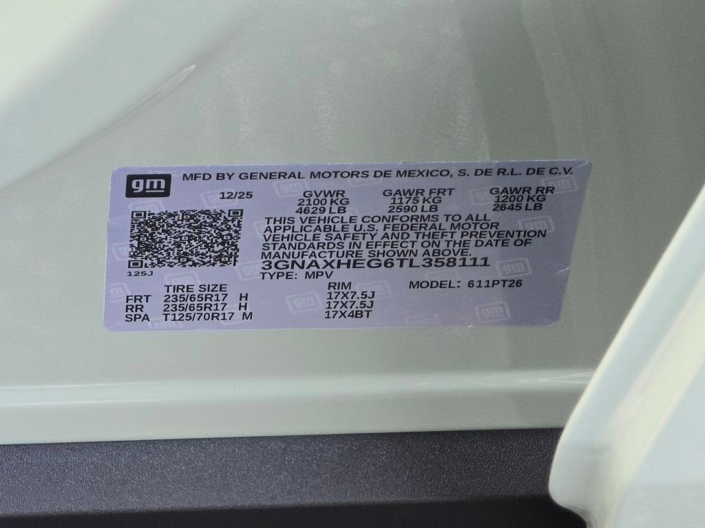 2026 Chevrolet Equinox LT